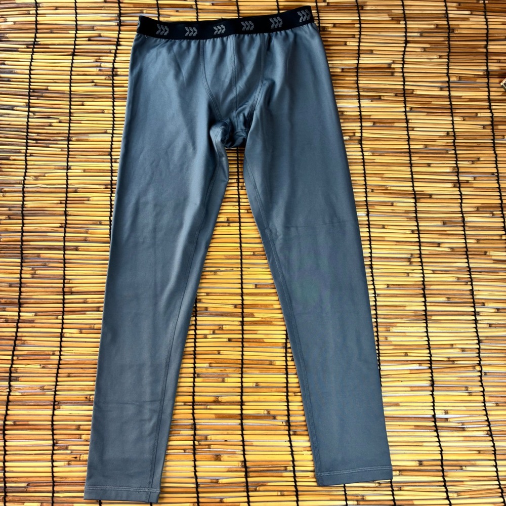 All in Motion Boys Gray‎ Athletic Leggings Performance Tights Size L 10/12